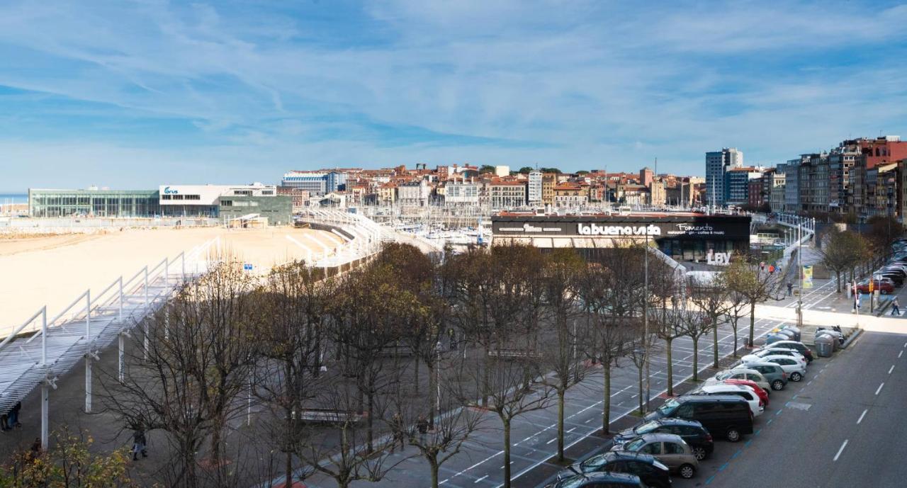 希洪Sunset Playa Poniente - Vistas Al Mar Y Centrico公寓 外观 照片